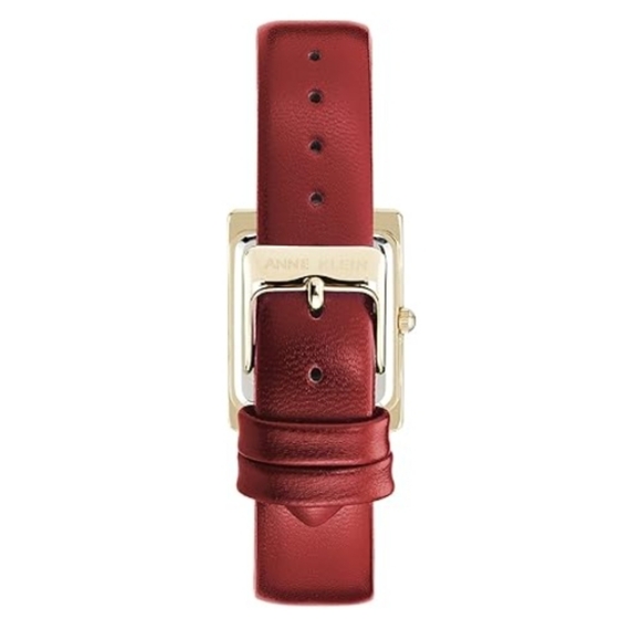 Stylish Women\'s Leather Strap Watch Red /Gold main image 4